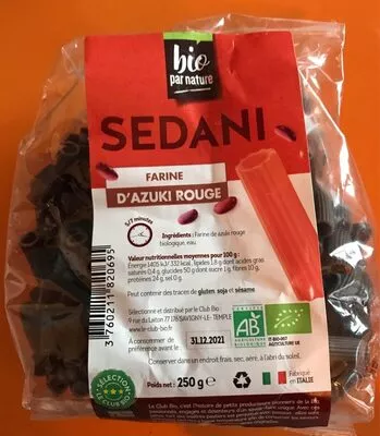 Sedani farine d'azuki rouge Bio par nature 250 g, code 3760211820695