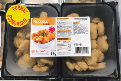 Nuggets de dinde Netto 1 kg, code 3760224300122