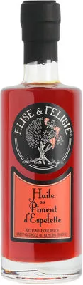 Huile au Piment d'Espelette Élise & Félicie 25 cl, code 3760224581217