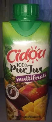 Cidou 100% Pur Jus multifruits Cidou , code 3760225490631