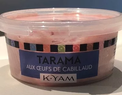 Tarama Œufs de Cabillaud K-Yam 165 g e, code 3760227151110