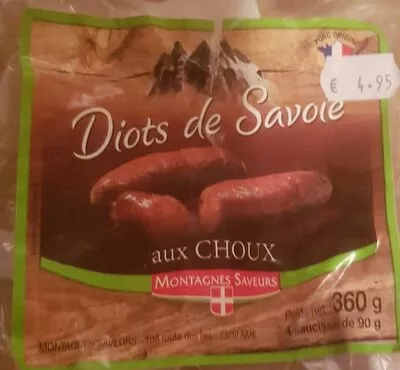 Diots de savoie au choux  , code 3760234980352