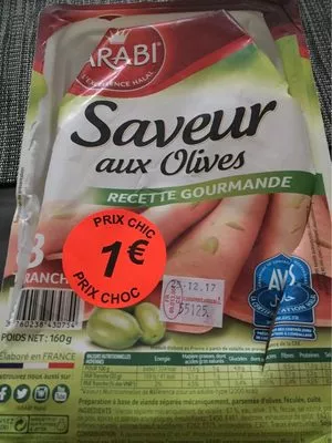 Saveur aux olives Arabi , code 3760238430754