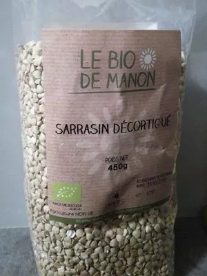 Sarrasin décortiqué Le bio de Manon 450 g, code 3760240720065