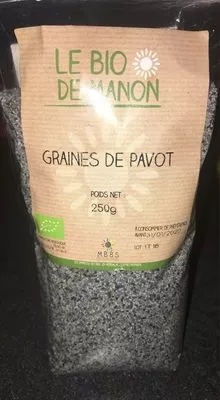 Graine de pavot Le Bio de Manon 250 g, code 3760240720195