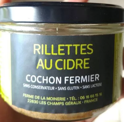 Rillettes au cidre Ferme de la moinerie , code 3760242140045