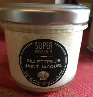 Rillettes de saint jacques Super Producteur , code 3760243070617