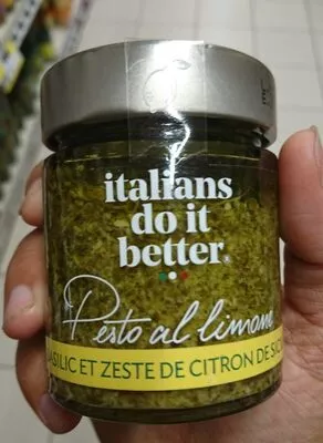 Pesto al limone italians do it better 135 g, code 3760253400473