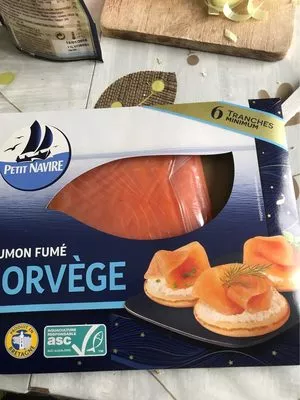 Saumon Fumé de Norvège Petit Navire , code 3760253430760