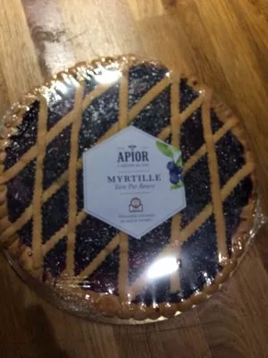 Tarte myrtilles Apior , code 3760253490207