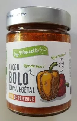 Façon bolo 100% végétal - Duo de poivrons Pleurette 230 g, code 3760265880461