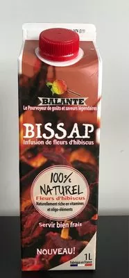 Jus bissap Balante 1L, code 3760270960004