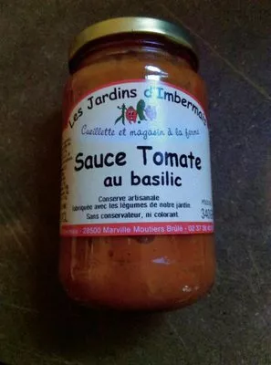 Sauce Tomate au basilic  , code 3760271200437