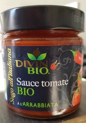 Sauce tomate à l'arrabbiata Divin Bio , code 3760273430085