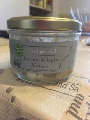 Terrine de lapin Nature  , code 3760274960000