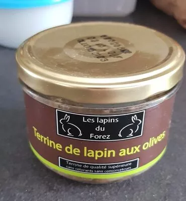 Terrines de lapin  , code 3760274960031