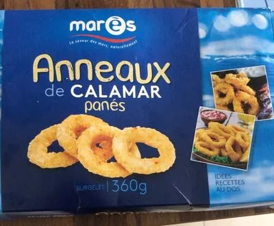 Anneaux de calamar panés  , code 3760282770431