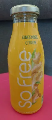 Boisson So free Gingembre Citron Bio Origine 250 ml, code 3770001850177