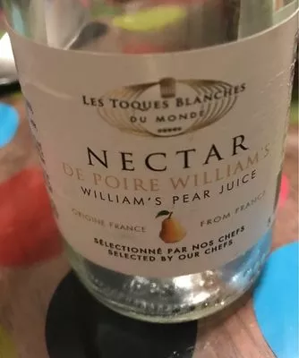 Nectar de poire william’s Les Toques Blanches Du Monde , code 3770002165102