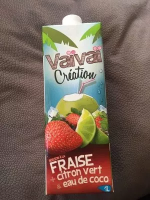 Eau De Coco Fraise Citron Vaïvaï 1 L, code 3770002316580