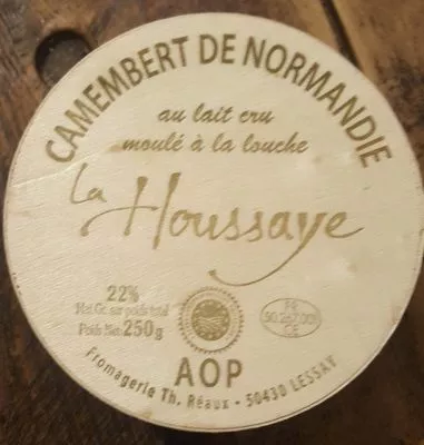 Camembert de Normandie Fromagerie Th. Réaux, La Houssaye 250g, code 3770002695456