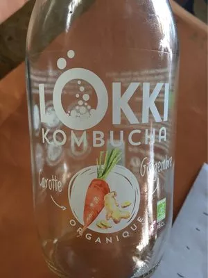 Kombucha Carotte / Gingembre Lökki,  LÖKKI Kombucha 33 cl, code 3770006064067