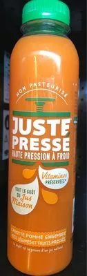 Jus Carotte Pomme Gingembre Juste Pressé 500 ml, code 3770006565120