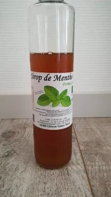 Sirop de Menthe Bio  , code 3770007410016