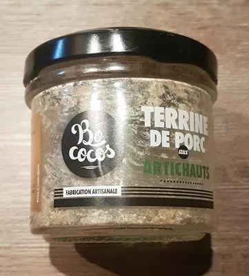 Terrine de porc aux artichauts  , code 3770007811004