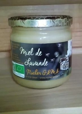 Miel de lavande bio Rucher GAMA , code 3770008387416