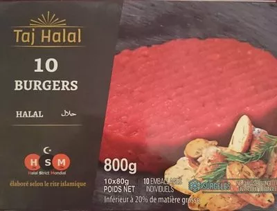 Steak burger Taj Halal , code 3770008726017