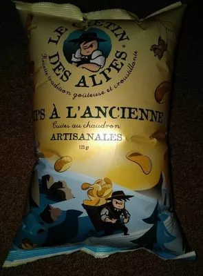 Chips à l'ancienne Le Crétin des Alpes 125 g, code 3770008919433