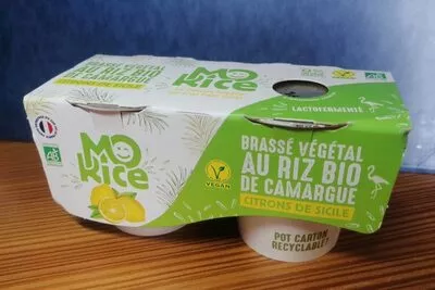 Brassé végétal Morice au citron MoRice, Mo'Rice, Mo'Rice desserts 125g, code 3770011009039