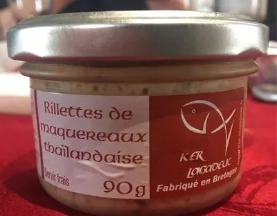 Rillettes de maquereaux thailandaise  , code 3770011163083