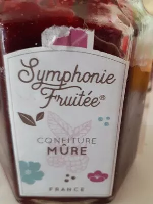 Confiture mûre Symphonie Fruitée 330 g, code 3770013348051