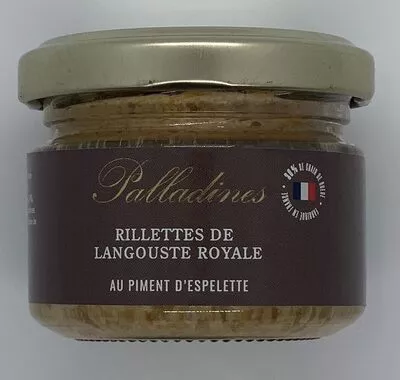 Rillettes de langouste Palladines 50 g, code 3770014391070