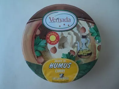 Vernada Salata de humus cu curry Vernada 250 g,, code 3800222424007