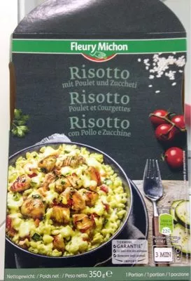 Risotto poulet courgettes Fleury Michon 350 g, code 3830039118981