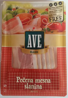 Pečena mesna slanina AVE,  Panvita MIR d.d 100g, code 3831020341548