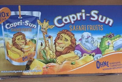 Capri-sonne Safari Fruits 20 Cl, 10 Sachets Capri sonne 10 x 0.2 l, code 4000177622001