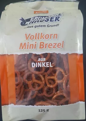 Vollkorn Mini Brezel Erdmann Hauser, Demeter 125g, code 4000381007106