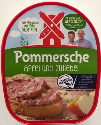 Pommersche Apfel und Zwiebel Rügenwalder Mühle , code 4000405002018