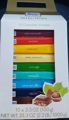 Selection Ritter Sport 1000 g e (10 * 100 g), code 4000417592705