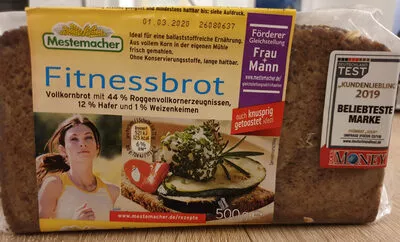 Fitnessbrot Mestemacher 500 g, code 4000446001780