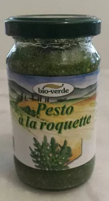 Pesto à la roquette Bio verde, bio-verde 165 g, code 4000915102550