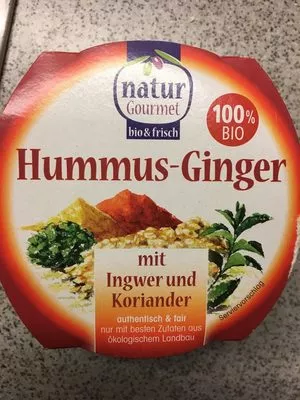 Hummus Ginger natur Gourmet , code 4000915600568