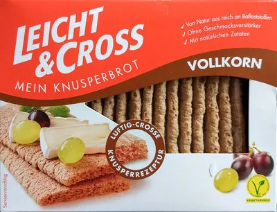 Knäcke Vollkorn Leicht & Cross 125g, code 4001518104064