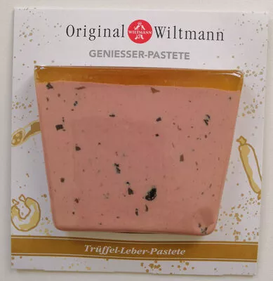 Trüffel-Leber-Pastete Wiltmann 100g, code 4001956401640