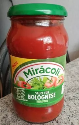 Sauce bolognaise Miracoli , code 4002359006180