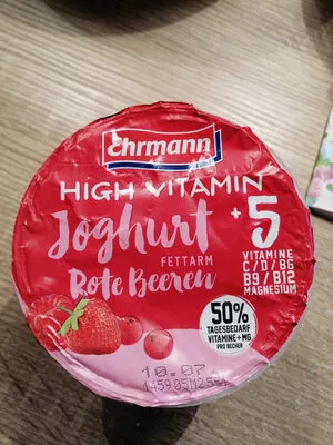 Ehrmann High Vitamin Joghurt Ehrmann 200g, code 4002971452808